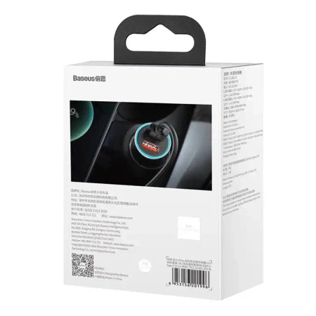 Încărcător auto Baseus Golden Contactor Pro 40W cu două porturi USB și cablu USB la USB C 1m - EVOMAR - Gadgeturi pentru tine.