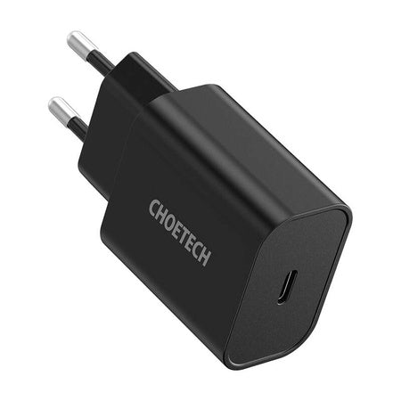Incarcator cu incarcare rapida PowerDelivery(PD)20W si port USB-C - EVOMAR - Gadgeturi pentru tine.