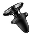 Suport magnetic auto Baseus Air Vent negru pentru grilă ventilație, fixare sigură telefon