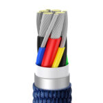 Cablu Baseus Crystal Shine USB-C la USB-C 100W pentru încărcare rapidă și date