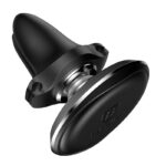 Suport magnetic auto Baseus Air Vent negru pentru grilă ventilație, fixare sigură telefon