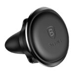 Suport magnetic auto Baseus Air Vent negru pentru grilă ventilație, fixare sigură telefon