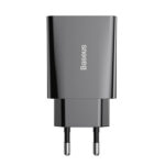 Mini încărcător Baseus USB-C 20W PD, 3A, negru